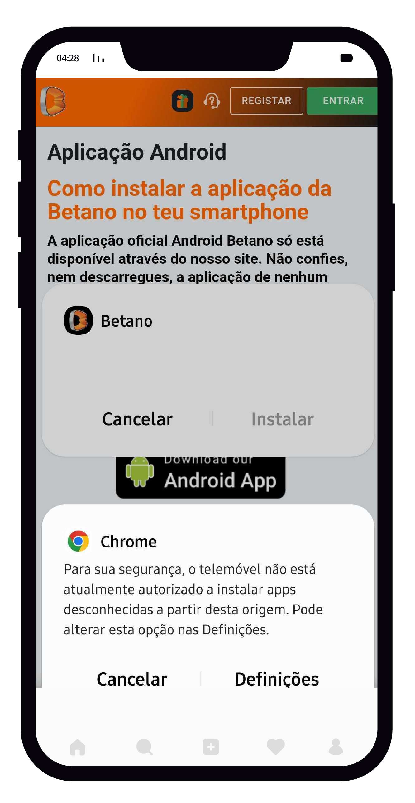 Betano App para Android & iOS » Como Baixe e Instale (2023)